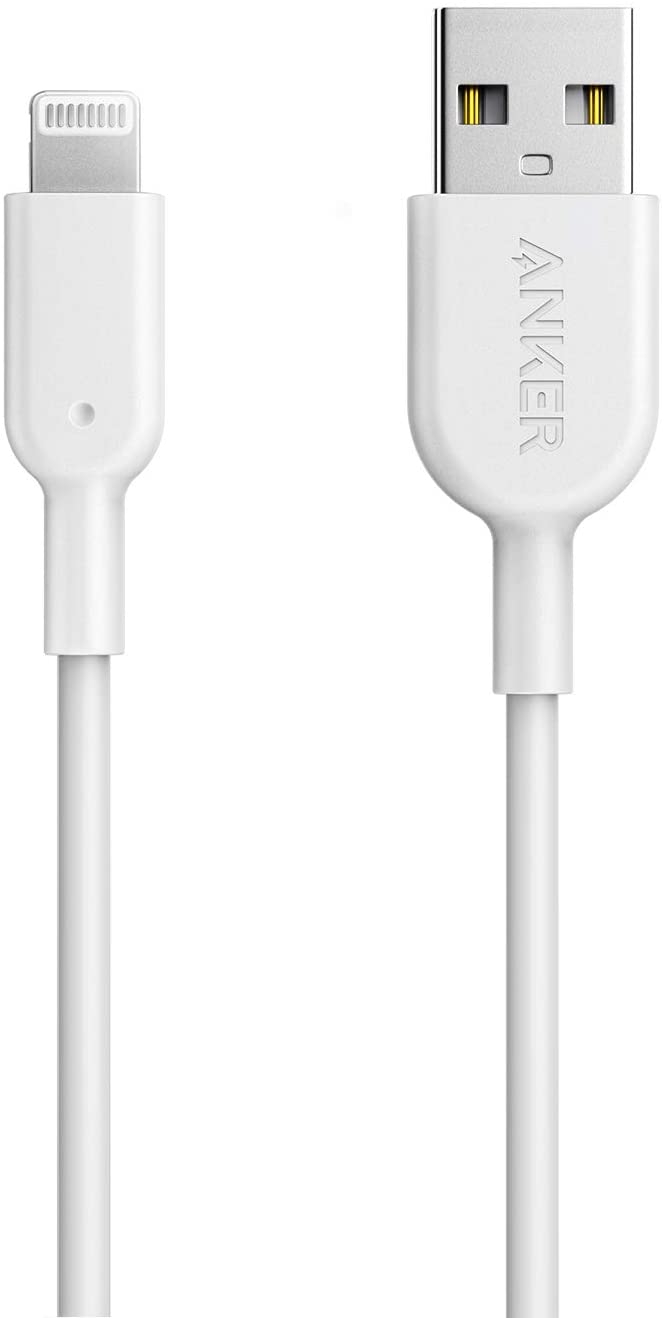 【Go To テレワーク】 Anker iPhone充電ケーブル PowerLine II ライトニングケーブル MFi認証 超高耐久 iPhone 13 / 13 Pro / 12 / SE(第2世代) / iPad 各種対応 (0.9m ホワイト)