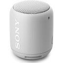 ソニー SONY ワイヤレスポータブルスピーカー 重低音モデル SRS-XB10 : 防水/Bluetooth対応 グレイッシュホワイト SRS-XB10 W その1