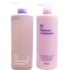 【お得な2本セット】Re: Platinum シャンプー(リ プラチナムシャンプー)Re: Platinum トリートメント(リ プラチナムトリートメント) 1020ml (ポンプ付) 美容室・サロン専売品 【アジュバン ADJUBANT Re: series】のサムネイル