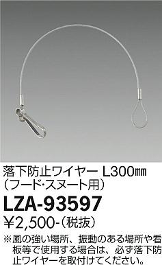 大光電機 落下防止ワイヤーL300mm（フード・スヌート用） LZA93597 2