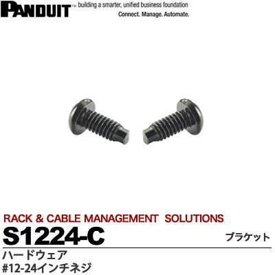 【PANDUIT】#12-24インチネジ（100個入）S1224-C