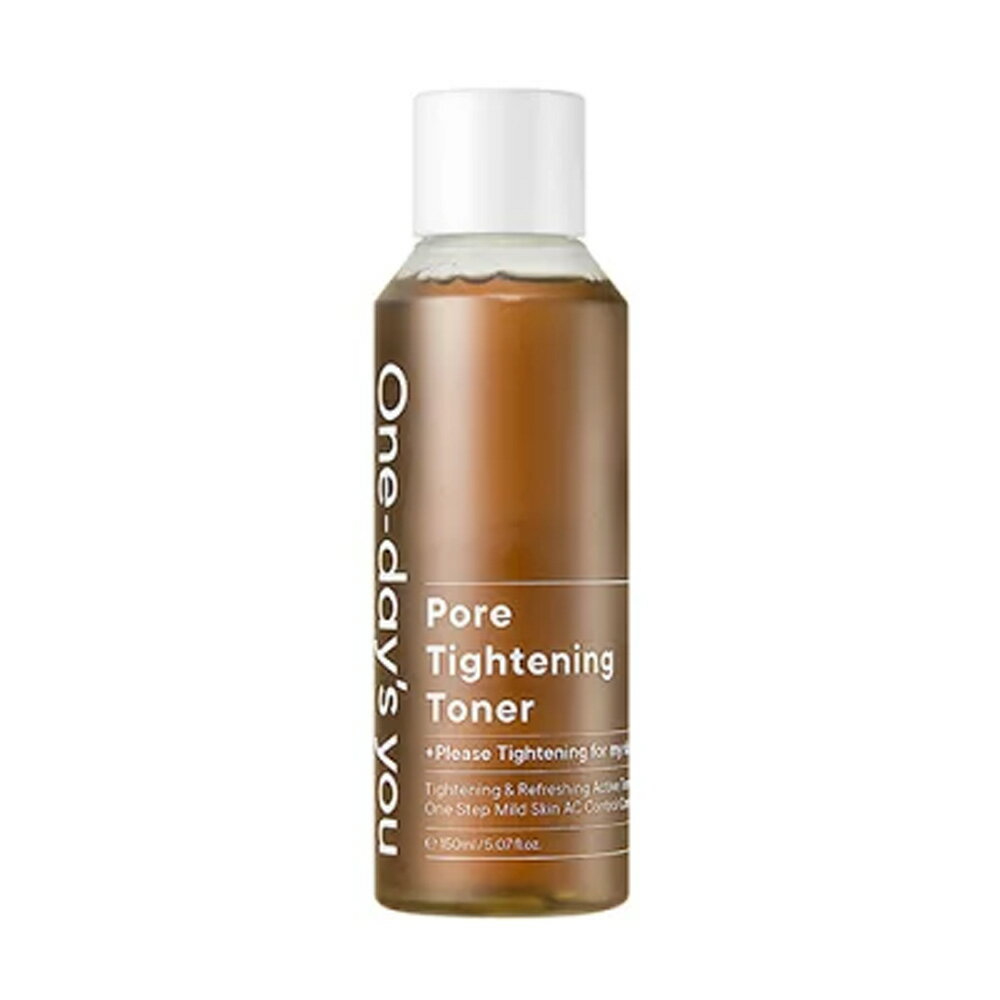 【楽天マラソン限定P50倍】【ワンデイズユー】【One Day 039 s You】ポアタイトニングトナー150ml Pore Tightening Toner トナー 化粧水 ふき取り 毛穴ケア 乾燥肌 弱酸性 ふきとり 保湿 毛穴 韓国コスメ 韓国スキンケア スキンケア トナーパッド ポアトナー