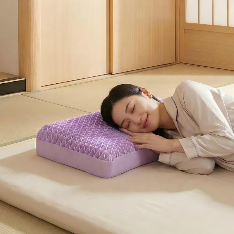 枕 枕カバー 付き 母の日 ギフト 柔らかい ジェル 首 寝返り 横向き 仰向け いびき 予防 低反発枕 高反発枕 至極 洗える 通気性 抜群 横向き寝用枕 うつぶせ寝 まくら 調律 極柔 誕生日 プゼント 安眠 [2]