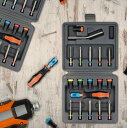 \レビューでお得/ マグネットドライバー Magnet Driver SET18 ドライバーセット diy 工具 セット 組み立て 便利 家具 日曜大工 おしゃ...