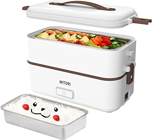 2段式炊飯器 コロナ感染抑える高速弁当箱炊飯器 0.5~1.5合 ひとり暮らし用 蒸し 炊き 温め機能付き 1台3役 小型 一人用 小型炊飯器のサムネイル