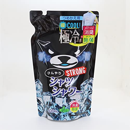 ときわ商会 ひんやりシャツシャワー ストロング つめかえ用 400ml