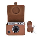 kinokoo Evoケース FUJIFILM チェキ Evo ハイブリッドインスタントカメラケース instax mini Evoケース ショ
