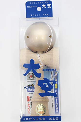 日本けん玉協会認定 New Kendama Ozora プレミアムゴールド 国産品 大空 競技用けん玉 低価格化 競技用けん玉