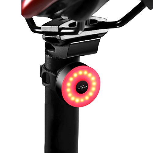 自転車 ライト 防水 自転車 テールライト 充電式90時間も 五種の安定したフラッシュモードつけ - DON PEREGRINO M2