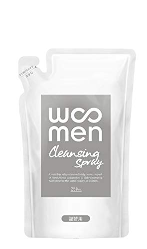 WOOMEN ウーメン メンズ 洗顔スプレー 詰替用 250ml スキンケア クレンジング