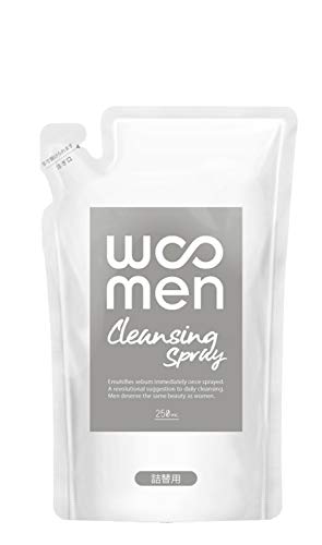 WOOMEN(ウーメン) メンズ 洗顔スプレー 詰替用 250ml スキンケア クレンジング