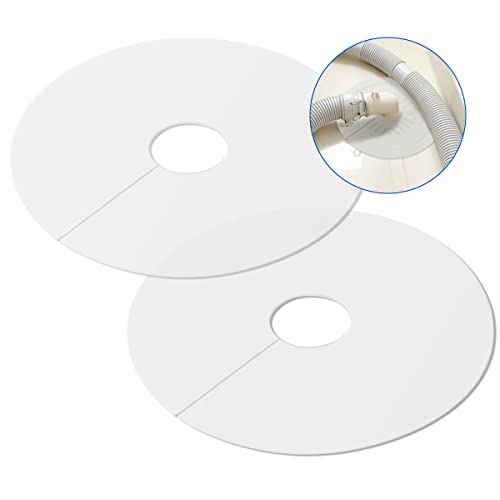 LANMU 排水口カバー 2個入り シリコン 洗濯機 排水口 カバー DIY抗菌 消臭 簡単装着 虫対策 繰り返し使..