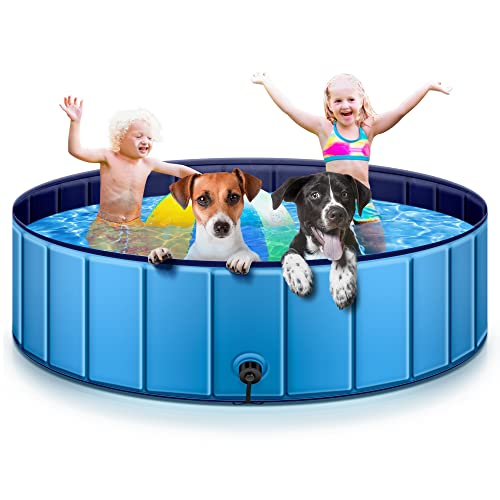 プール ペットプール 子供用 犬用プール バスプール 空気入れ不要 折りたたみ 大型プール ペット用 大中小型犬適用 バスグッズ お風呂 水遊び