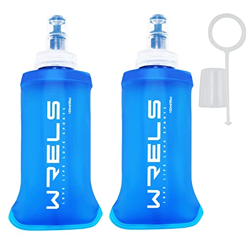 ソフトフラスク ハイドレーション ランニング ボトル 水筒 150ml/250ml/500ml 折りたたみ 防塵キャップ付き 軽量 トララン マ