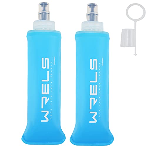 ソフトフラスク ハイドレーション ランニング ボトル 水筒 150ml/250ml/500ml 折りたたみ 防塵キャップ付き 軽量 トララン マ