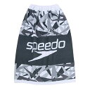 楽天ルミナスエイト　楽天市場店Speedo（スピード） タオル Stack Wrap Towel スタックラップタオルS 水泳 ユニセックス SE62004 ブラック