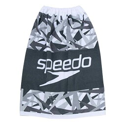 Speedo(スピード) タオル Stack Wrap Towel スタックラップタオルS 水泳 ユニセックス SE62004 ブラック