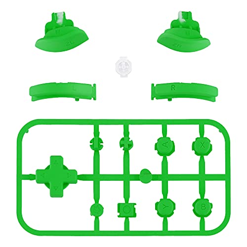 eXtremeRate Switch Liteに対応用交換ボタンであり、ABXY、ホームキャプチャー、プラスとマイナスキー、Dpad、L R Z