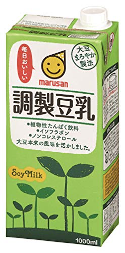 マルサン 調製豆乳 1L×6本 1