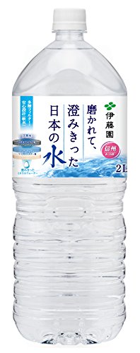 伊藤園 磨かれて、澄みきった日本の水 信州 2L×6本