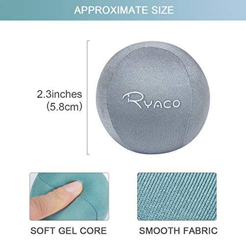 ELZO RYACO ストレス解消ボール 握力トレーニングボール エクササイズ ハンドグリップ マッサージ 握力アップ ジェルボール2点セット