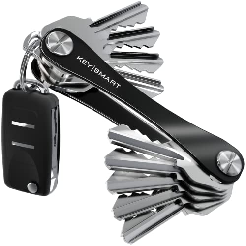 KeySmart（キースマート）コンパクト キー オーガナイザー、鍵 ホルダー、キーホルダー - かぎ14個、車キーフォブも付けれる 1