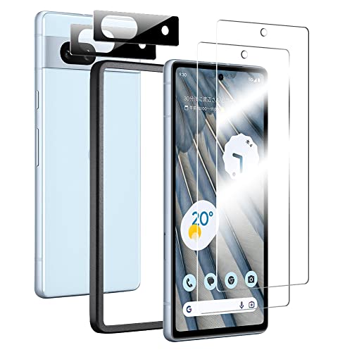 Google Pixel 7a/Google Pixel 7a/Google Pixel 7a・Model:Google Pixel 7a・パッケージ個数:1・対応機種Google Pixel 7a専用設計。※この機器は周辺部が曲面となったラウンド仕様のため、保護フィルムを端まで貼ることができません。そのため、表示部分よりも保護フィルムが小さくなっています。ご了承の上ご購入ください。・高透過率高の旭硝子を採用しており、光の透過率が99%で、透明度が普通のGoogle Pixel 7a ガラスよりも高くて、元々の画質が損なわれません。高画質な写真や動画を楽しむことができます。・気泡無しと簡単貼り付け丁寧に加工したので、気泡が入りにくくて、4つ簡単な手順のみで誰でも簡単に貼り付けることができます。自己吸着できるシリコン粘着シートで、簡単的に貼り付けます。ガラスを液晶に置くだけで自然に吸着、簡単に気泡が抜いて行くので、誰でも簡単、綺麗に貼ることができます。・指紋防止 飛散防止特殊なコーティング加工を施しましたので油や指紋など付いても軽く拭けば汚れは