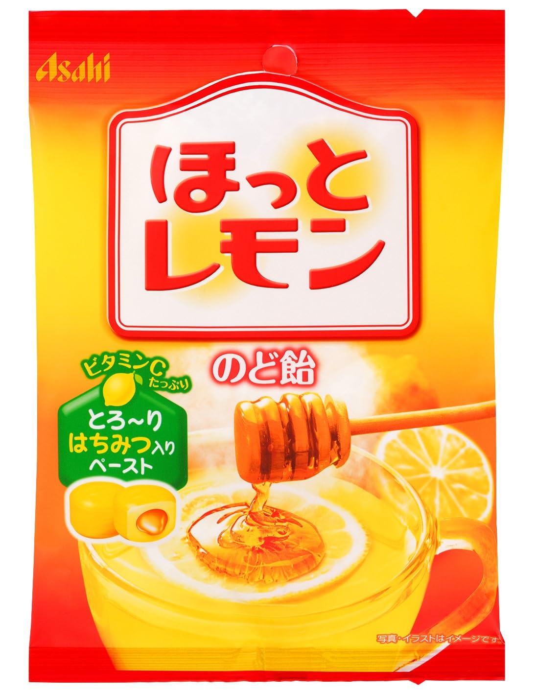 アサヒグループ食品 ほっとレモンのど飴 80g×6袋