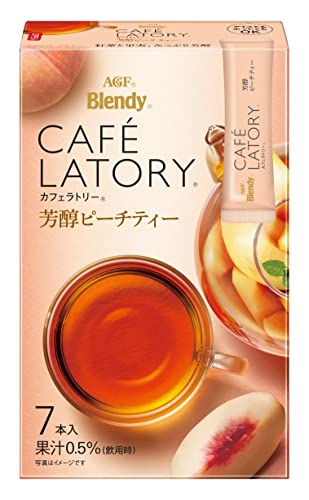 AGF(エージーエフ) ブレンディ カフェラトリー スティック 芳醇ピーチティー 7本×6箱 フルーツティー 紅茶 スティック