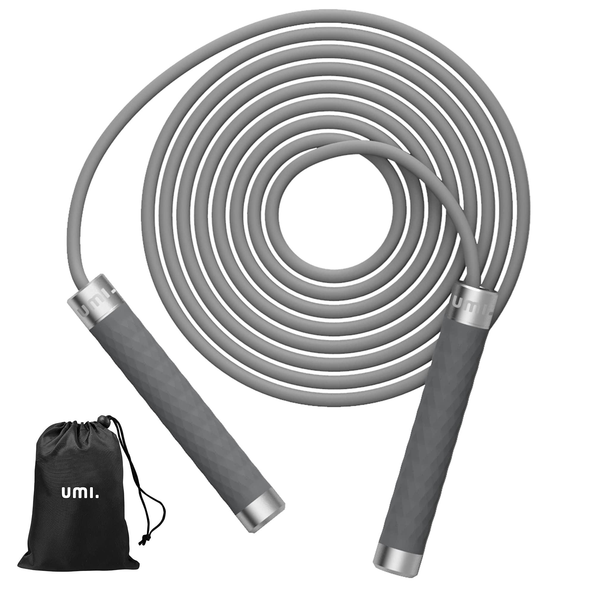 縄跳び トレーニング用 なわとび ダイエット 大人 用 重り jump rope 人気 滑り止めハンドル 収納袋付き 長さ調節可 男女兼用 運動