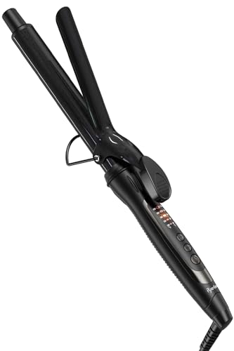 Ryanboo ヘアアイロン カールアイロン コテ 25mm カーリングアイロン 5段階温度調整 プロ仕様 MAX220℃ 海外対応(25mm