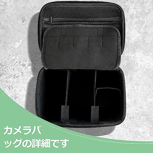 ANGVI 収納バッグ SONY（ソニー ）対応ソニー/SONY ミラーレス一眼 α5100/α6000/α6...