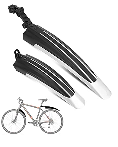 自転車用フェンダー セット クロスマッドガード リアフェンダー マッドガード - サイクル 泥除け 前後..