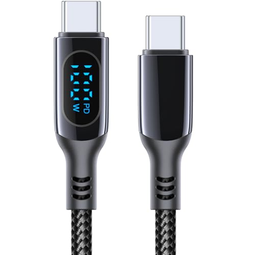 MINSLIS DC01 USB Type C ケーブル 100W/5A PD対応 Type-C to Type-C 急速充電 出力スクリーン表