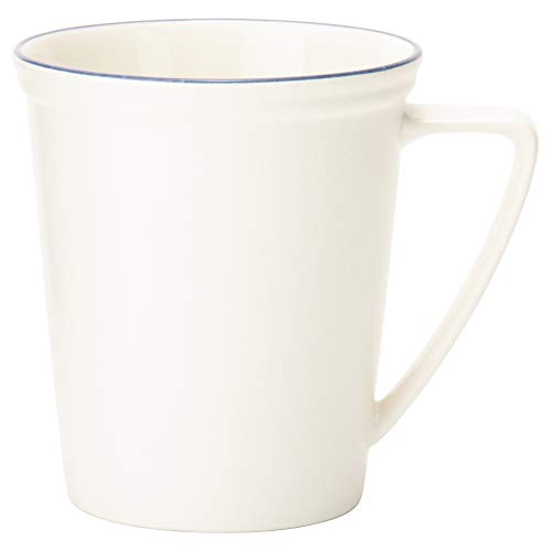 MIKASA マグカップ コンコード ブルーライン 直径8.8×高さ10cm 270ml 電子レンジ・食洗機・オーブン対応 T-783627
