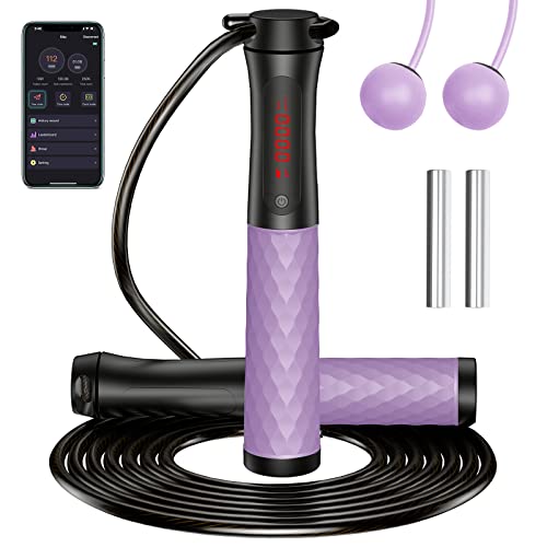 エアなわとび トレーニング用 2way 縄跳び スマートなわとび ジャンプロープ ダイエット タイマーカウント ジャンプ数カウント アプリで運動