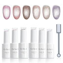 マグネットネイル ジェル Coikaze ジェルネイル カラー 6色セット キャッツアイジェル ギャラクシー カラージェル 猫目 ネイル ジェル