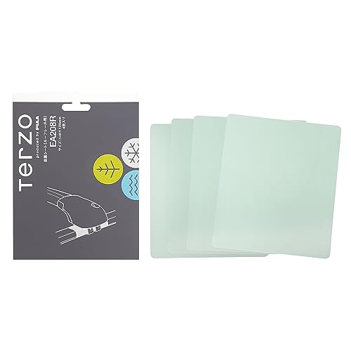 テルッツォ(Terzo) (by PIAA) ベースキャリア用 保護シート 4枚入 ルーフレールタイプ用 クリア 140x120mm EA208