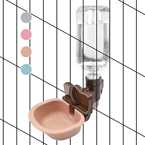 Beraypoo 犬 猫 水飲み器 給水器 ペットボトル 使用 ケージ 取付型 電源不要 お留守番対応 熱中症を防..