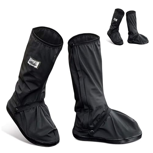 [JISONCASE] シューズカバー 防水 靴 レイン カバー 雨 雪 泥避 靴保護 2足 レインブーツ 梅雨対策 通..