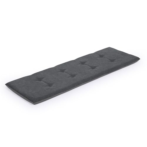 Shinnwa 長座布団 高反発 竹炭入り 除湿 消臭 お尻が痛くならない クッション 長方形 3人掛け ソファパッド ソファーシートクッション