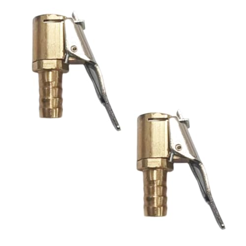 サムコス 閉鎖フローロックタイヤ スレッド ノズルアダプター車 カーポンプアクセサリー 純銅 ノズルクイックアダプター インフレータポンプ (イ