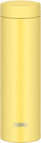 スポーツイエロー/480 ml/JON-480 Y・Color:イエローSize:480 ml・パッケージ個数:1・シンプル構造で使いやすく洗いやすいスクリューマグ。フタを開けた時に水滴が垂れにくい。・サイズ(約):幅6.5×奥行き6.5×高さ21cm、本体重量(約):200g、容量:480ml・保温効力:70℃以上（6時間）/保冷効力:10℃以下（6時間）・素材・材質:内びん/ステンレス鋼 、 胴部/ステンレス鋼（アクリル樹脂塗装） 、 フタ/飽和ポリエステル樹脂（発泡ポリプロピレン内蔵） 、 パッキン/シリコーンゴム・生産国:フィリピン●シンプル構造で使いやすく洗いやすい ●製品全体を同じ色味・質感で揃えたシンプルなデザイン ●口当たりの良い金属飲み口 ●水滴が垂れにくいパッキン形状 ●スポーツ飲料OK(※温めたスポーツ飲料は入れないでください。) ●丸洗いOK (※本体は水中に放置しないでください。)