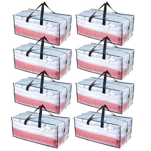 TAILI 大型収納袋 引越しバッグ 布団収納カバン 特大容量 ビッグバッグ 寝具ケース 持ち手付き 洋服 衣..