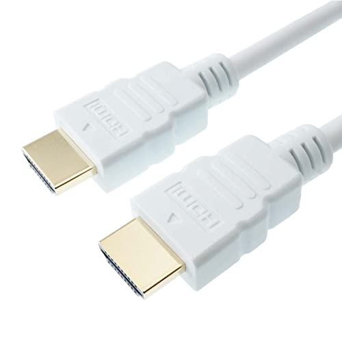 ホーリック HDMIケーブル 2m 4K/60p 18Gbps HDR HDMI 2.0 ホワイト プラスチックヘッド HDM20-005WH