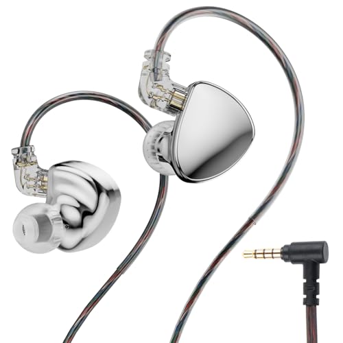 Rakuten - TRN MT5 イヤモニ 有線 イヤホン LCP振動板 N52デュアルチャンバー ダイナミックドライバ HiFi モニターイヤホン ハイレゾ イ