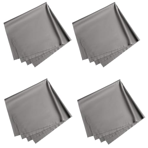 4枚入り40*40cm　グレー/4枚入り40.6cm *40.6cm グレー/-・Size:4枚入り40.6cm *40.6cm グレー・パッケージ個数:1・4個入り、サイズ: 40.6*40.6cm、ダークグレー。 個別包装でお手入れ簡単。 毛羽立ちも気にならない、大判サイズでとても拭きやすいです。・カメラレンズ・メガネ用クリーニングクロスです。柔らかいマイクロファイバー製で、傷がつきにくいです。・拭き取り性能に優れたマイクロファイバー。 レンズや液晶画面、メガネの汚れをキレイに落とし、スマホのお手入れで指紋などの皮脂汚れをキャッチ。・水洗いで、汚れても洗うことで繰り返しご使用になれます。経済的で環境にも優しいめがねふきです。 強い高耐久性なので長時間使用しても毛羽立ちにくく、安定感抜群です。・カメラレンズや眼鏡拭きのほか、スマホ、テレビ液晶画面、パソコン、めがね、デジカメラ、楽器、ギター、車の窓にも対応。