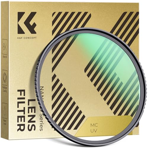 K&F CONCEPT 72mm レンズフィルター 高透過率 極薄 撥水防汚 AGC日本製光学ガラス ...