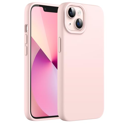 乐天商城 - JETech iPhone13 シリコンケース(6.1インチ専用) シルキーソフトタッチフルボディ保護ケース マイクロファイバーライニング付き耐