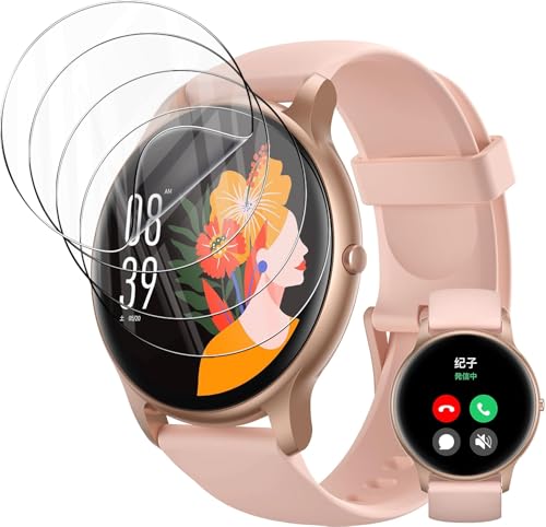 2025新登場(4枚入り)For Parsonver スマートウォッチ 保護フィルム HNWEIWEI 超薄0.3mm 反射低減 指紋低減 日本